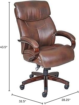 La-Z-Boy Metro Bonded Leather Executive Office Chair