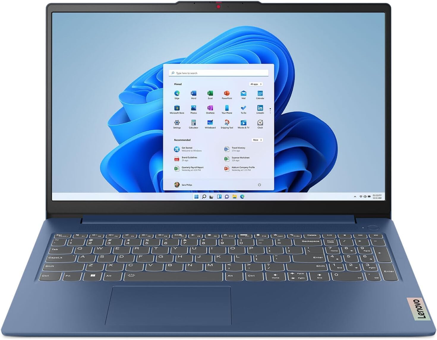 Lenovo IdeaPad Slim 3 Laptop (15.6" FHD, AMD Ryzen 5 7535HS, 16GB RAM, 512GB SSD)