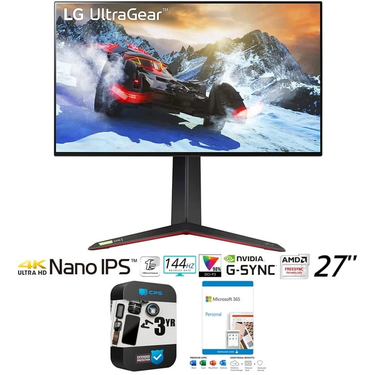 LG 27GP950-B 27-inch 4K UHD 144Hz Nano IPS Gaming Monitor