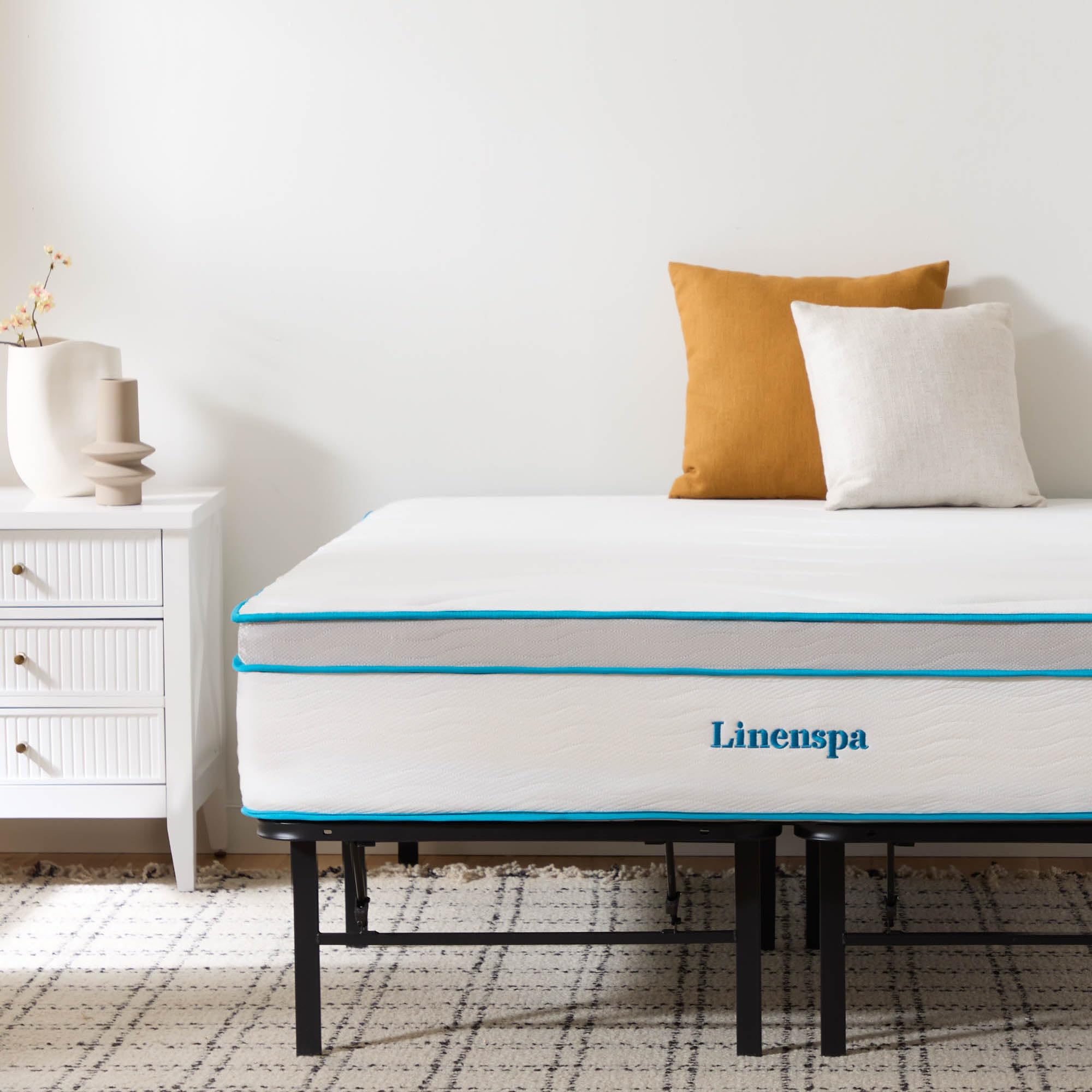 Linenspa 12 Inch Gel Memory Foam Hybrid Mattress