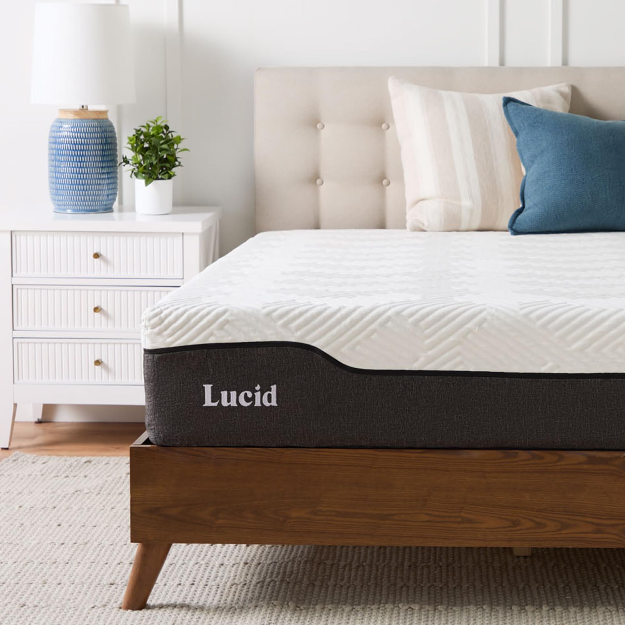 Lucid 12 Inch Hybrid Mattress