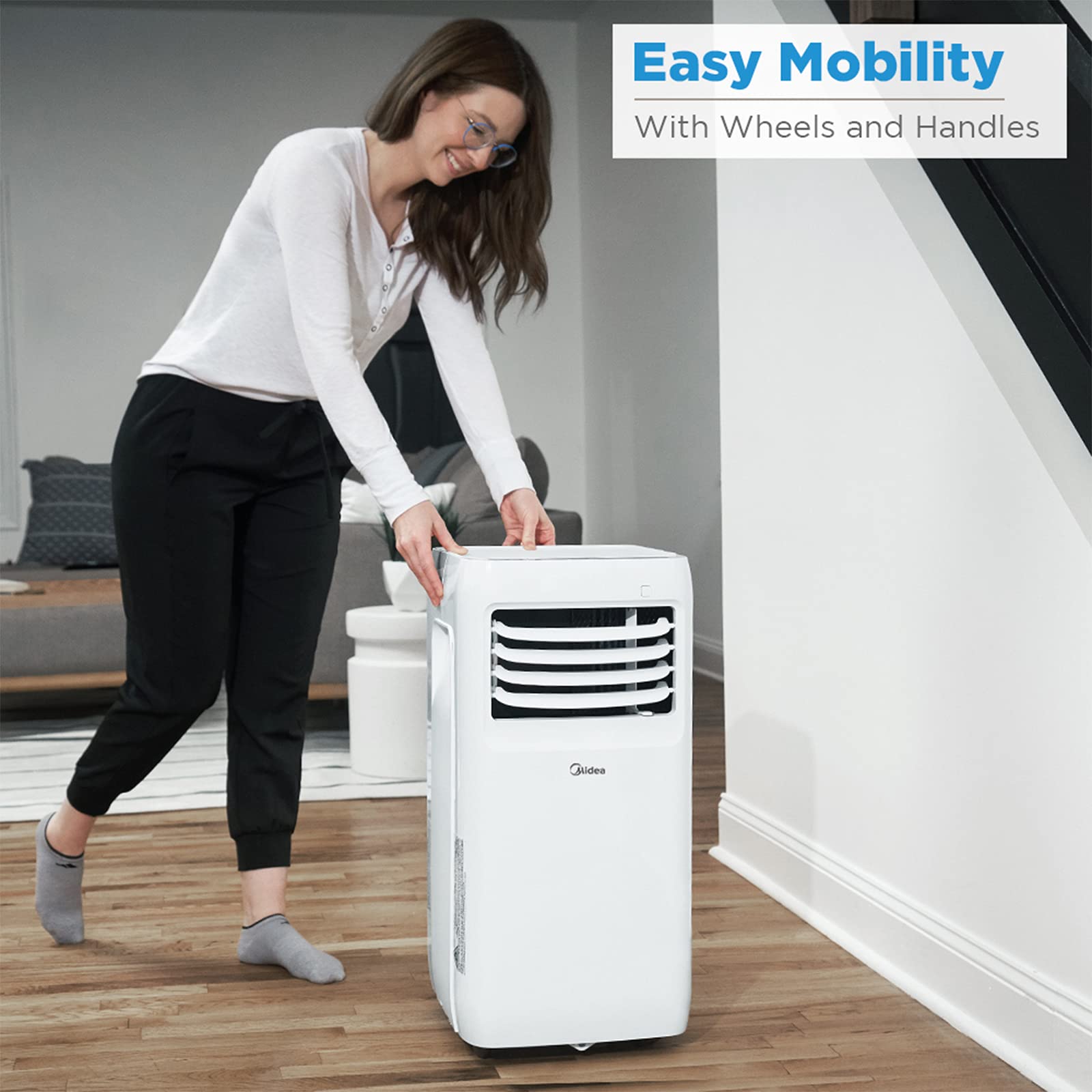 Midea 8,000 BTU Portable Air Conditioner MAP08R1CWT