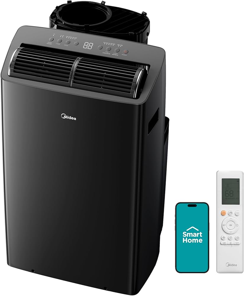 Midea Duo 14,000 BTU Smart Inverter Portable Air Conditioner MAP14HS1TBL