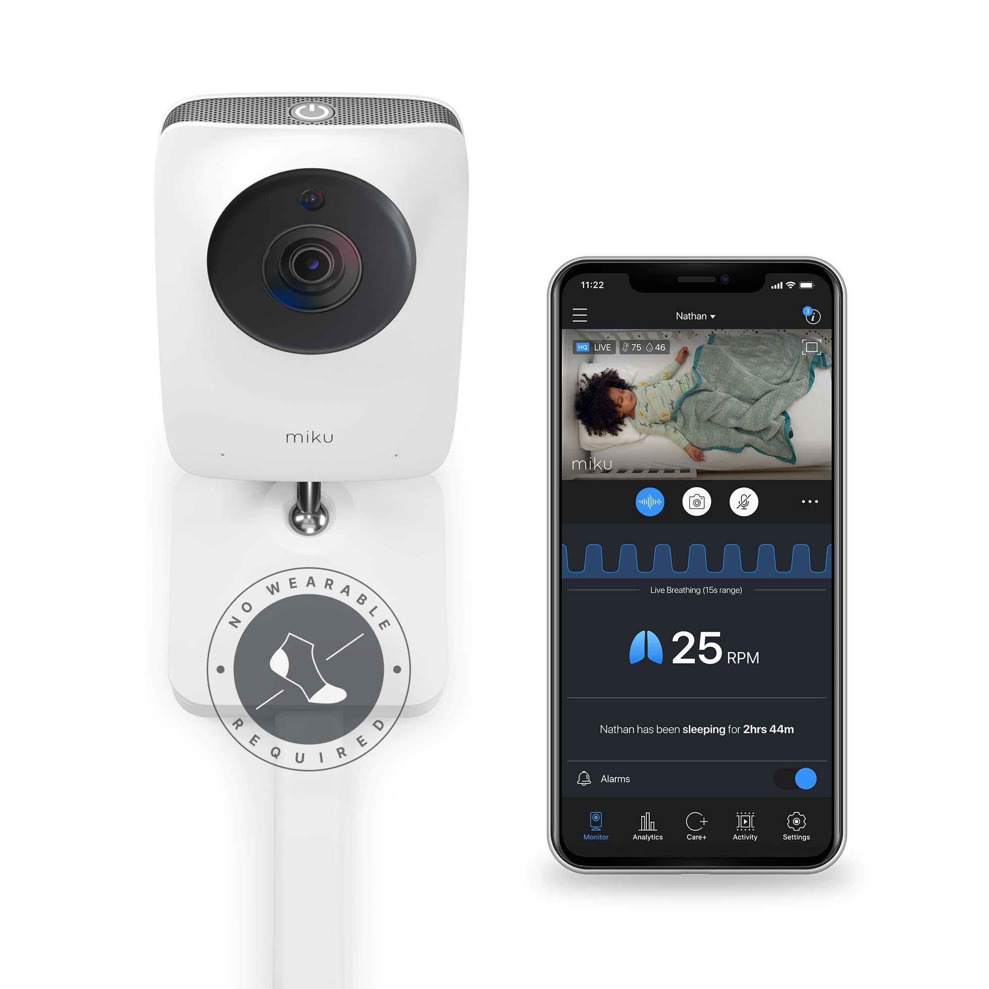 Miku Pro Smart Baby Monitor