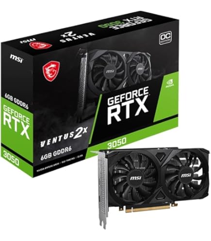 MSI GeForce RTX 3050 Ventus 2X OC 8G LHR