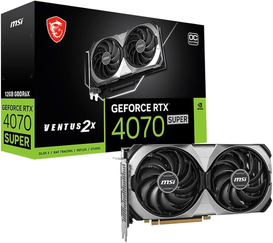 MSI GeForce RTX 4070 Super Ventus 2X OC 12G