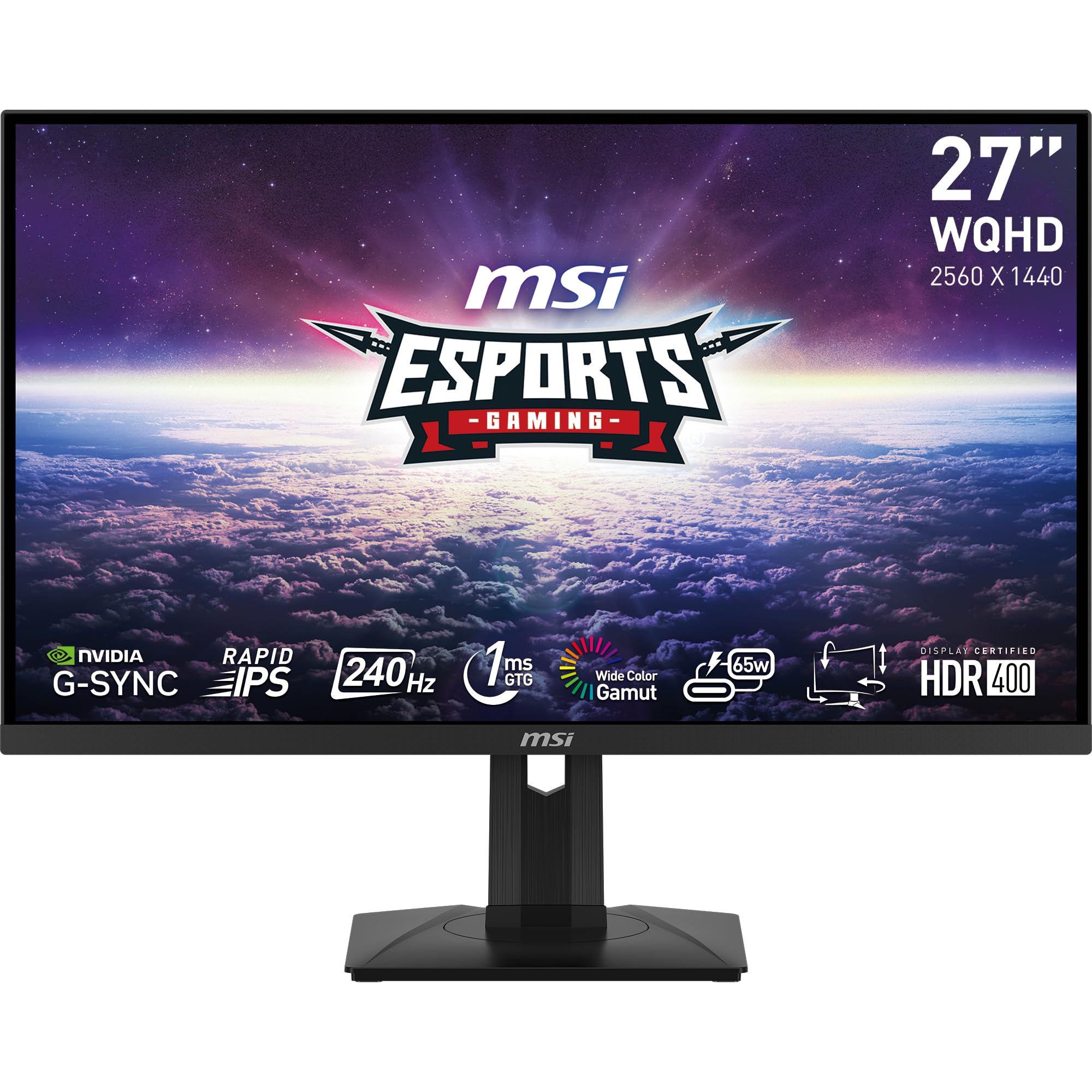 MSI MAG G274QPX 27" 240Hz Gaming Monitor