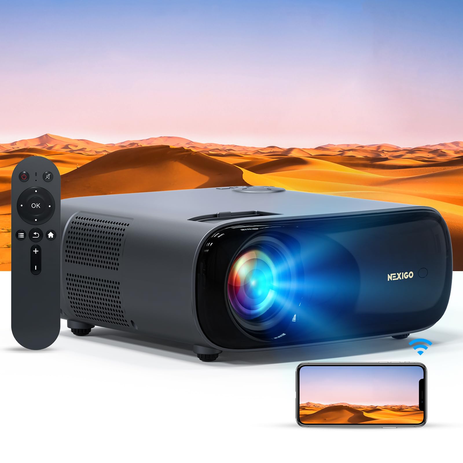 NexiGo PJ40 Native 1080P Projector
