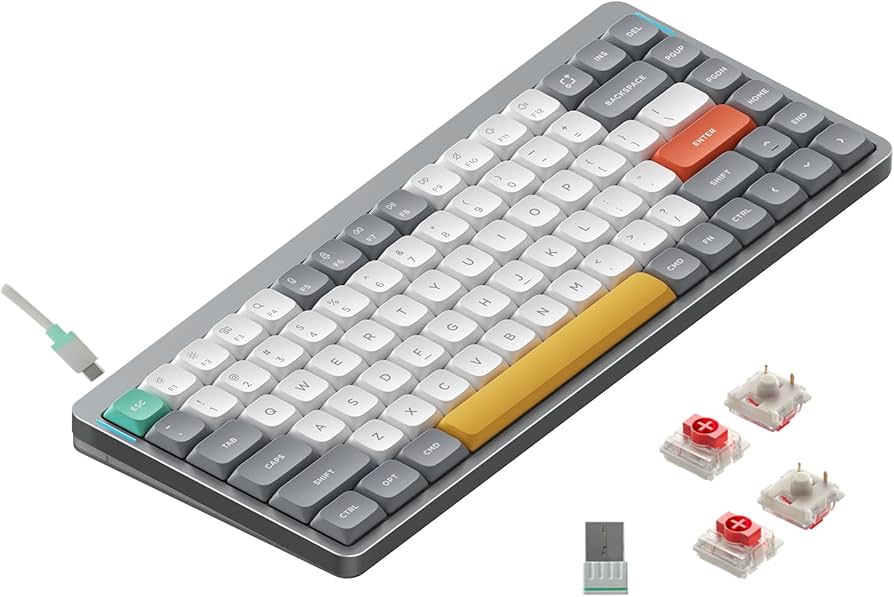 NuPhy Air75 V2 Low Profile Wireless Mechanical Keyboard