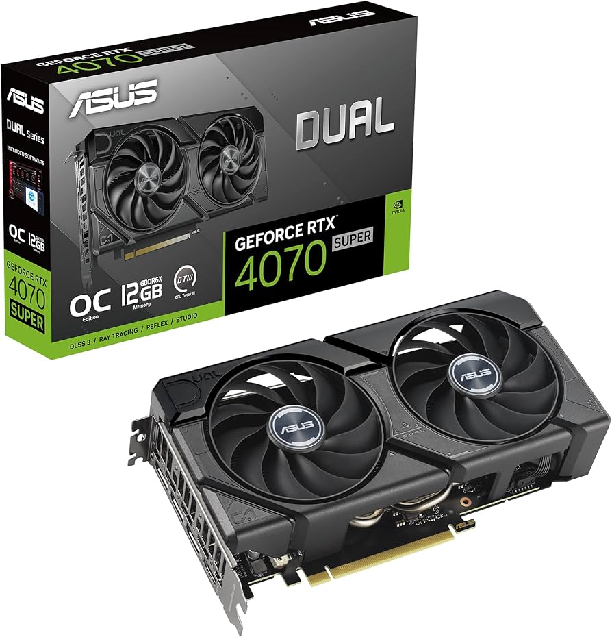 NVIDIA GeForce RTX 4070 Super 12GB ASUS Dual OC