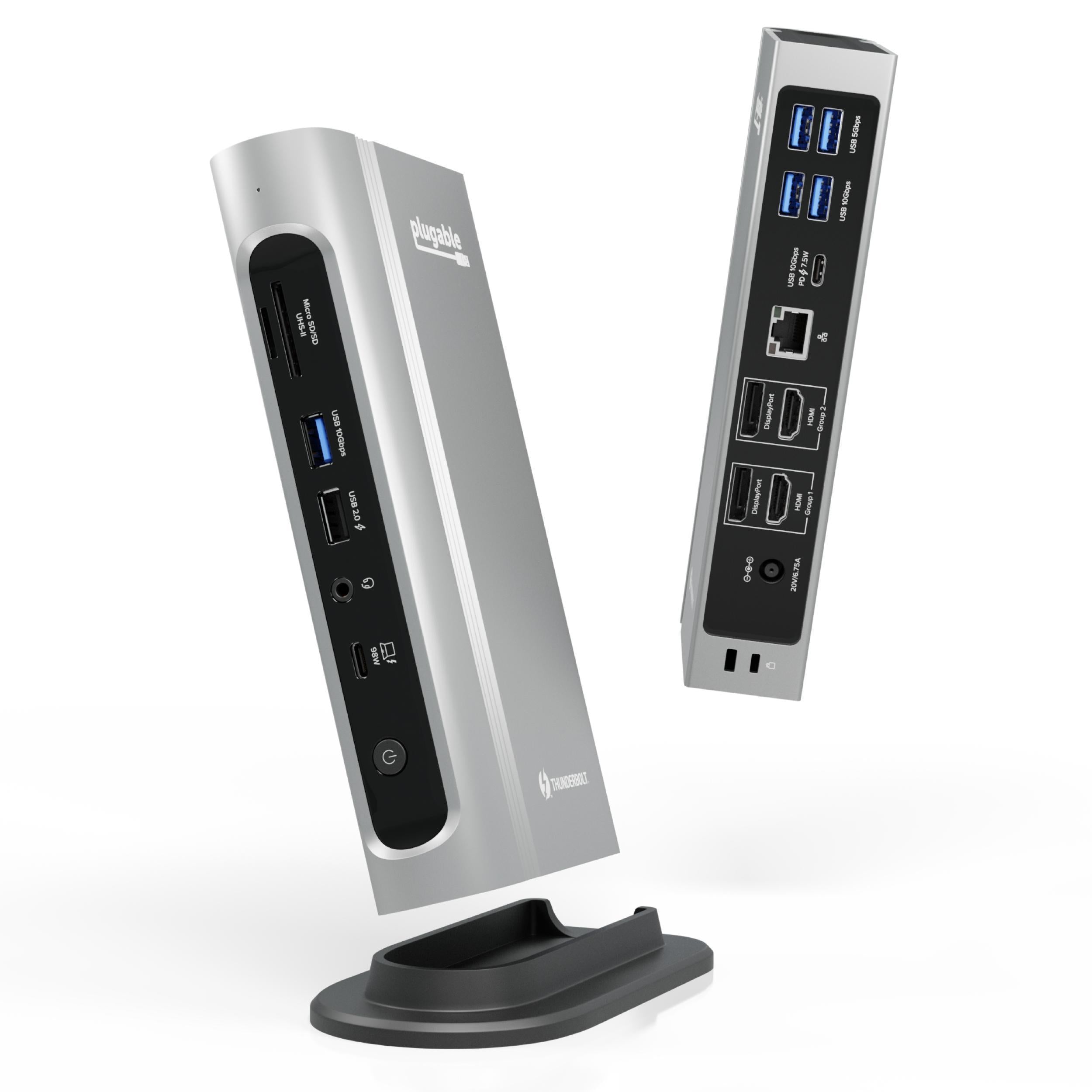 Plugable TBT4-UDZ Thunderbolt 4 Dock