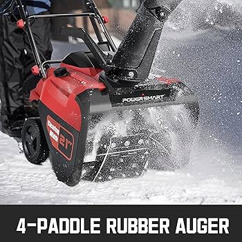 PowerSmart DB2321 21 in. 212cc Gas Single Stage Snow Blower