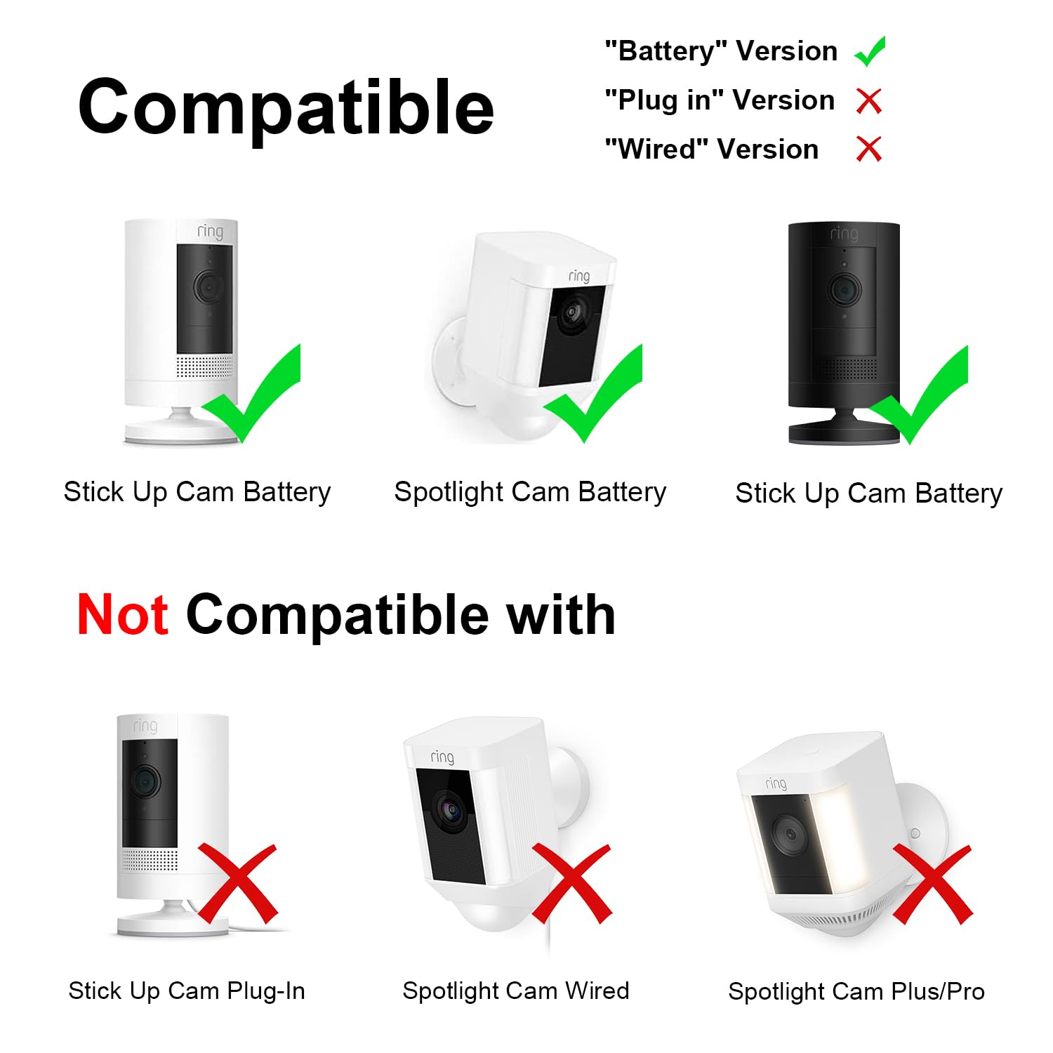 Ring Stick Up Cam Battery