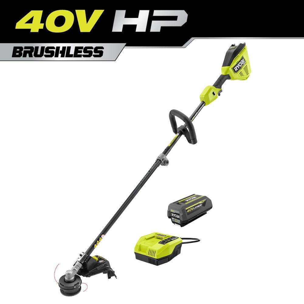 Ryobi RY253SS 40V HP Brushless 13 in. Cordless String Trimmer Kit