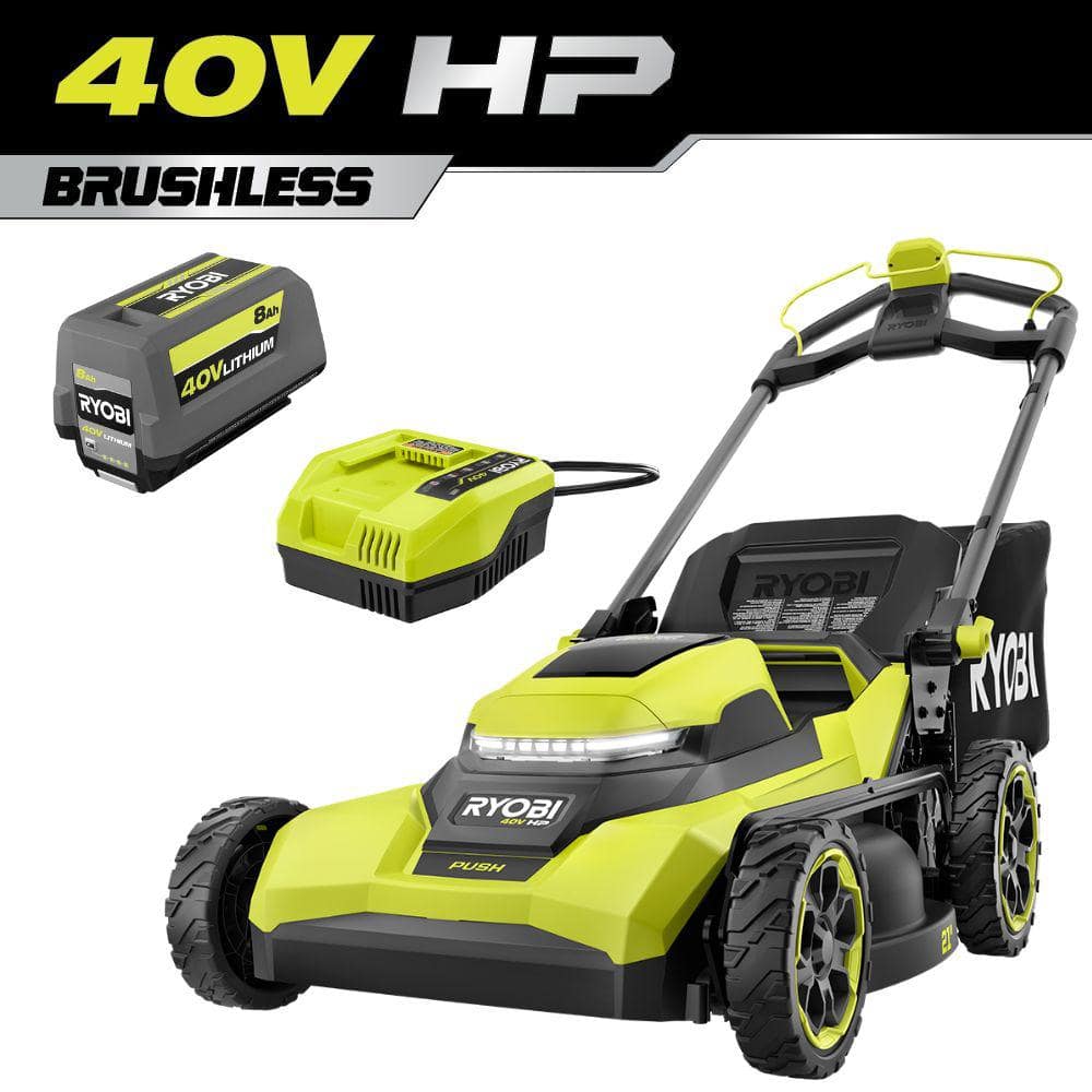 Ryobi RY401170 40V 21" HP Brushless Self-Propelled Mower