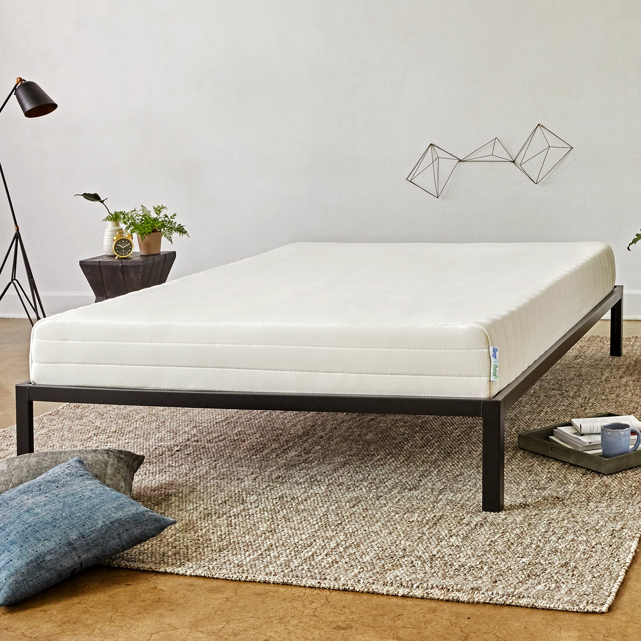 Sleep On Latex Pure Green Natural Latex Mattress, 7 Inch, Queen