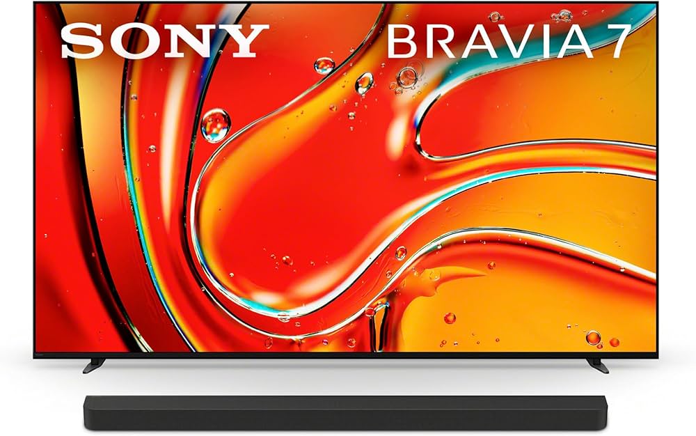 Sony 75-Inch Class BRAVIA 7 Series QLED Mini LED 4K UHD Smart Google TV (K-75XR70)