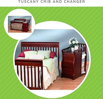 Sorelle Tuscany 4-in-1 Convertible Crib