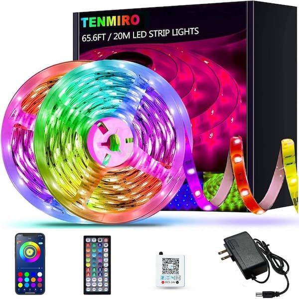 Sunshine Life RGB LED Strip Lights 32.8ft