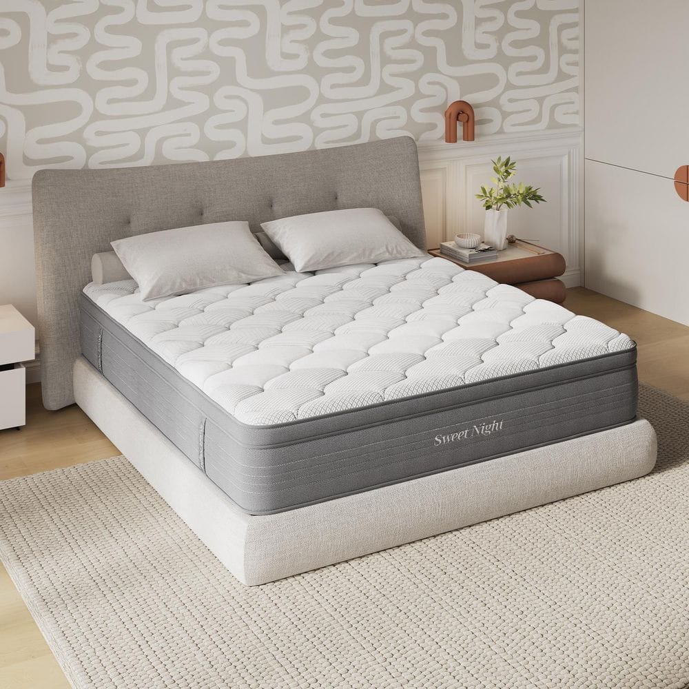 Sweetnight 12 Inch Hybrid Mattress Queen