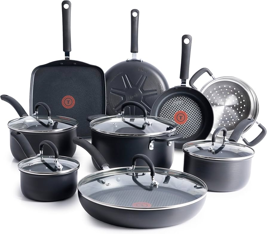 T-fal Ultimate Hard Anodized Nonstick 14 Piece Cookware Set