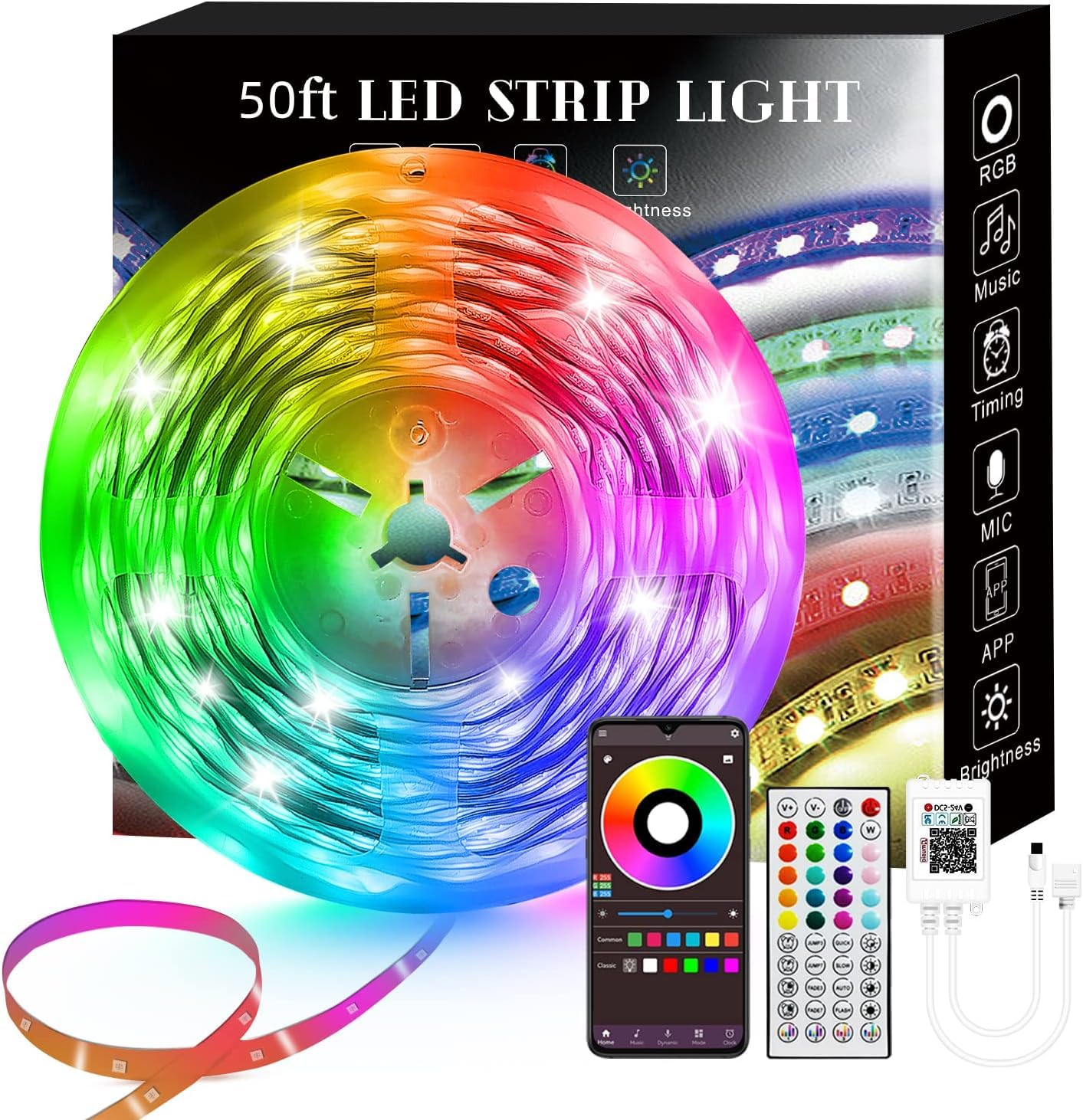 TESLA SMART 50FT LED Strip Lights