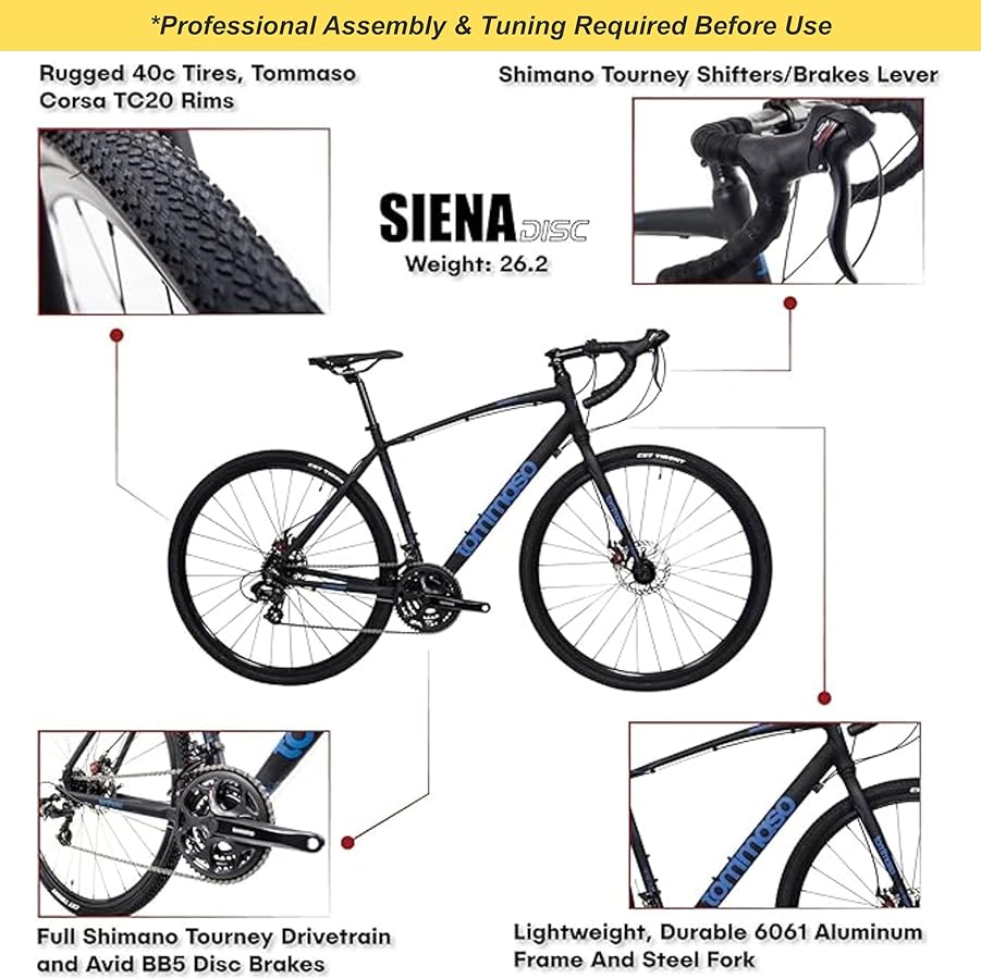 Tommaso Siena Hybrid Road Bike
