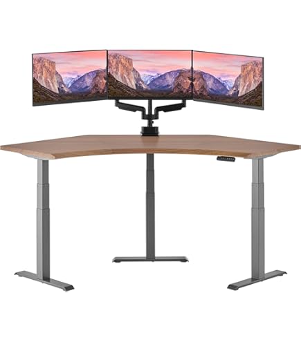 Vari Electric L-Shaped Standing Desk 60x60