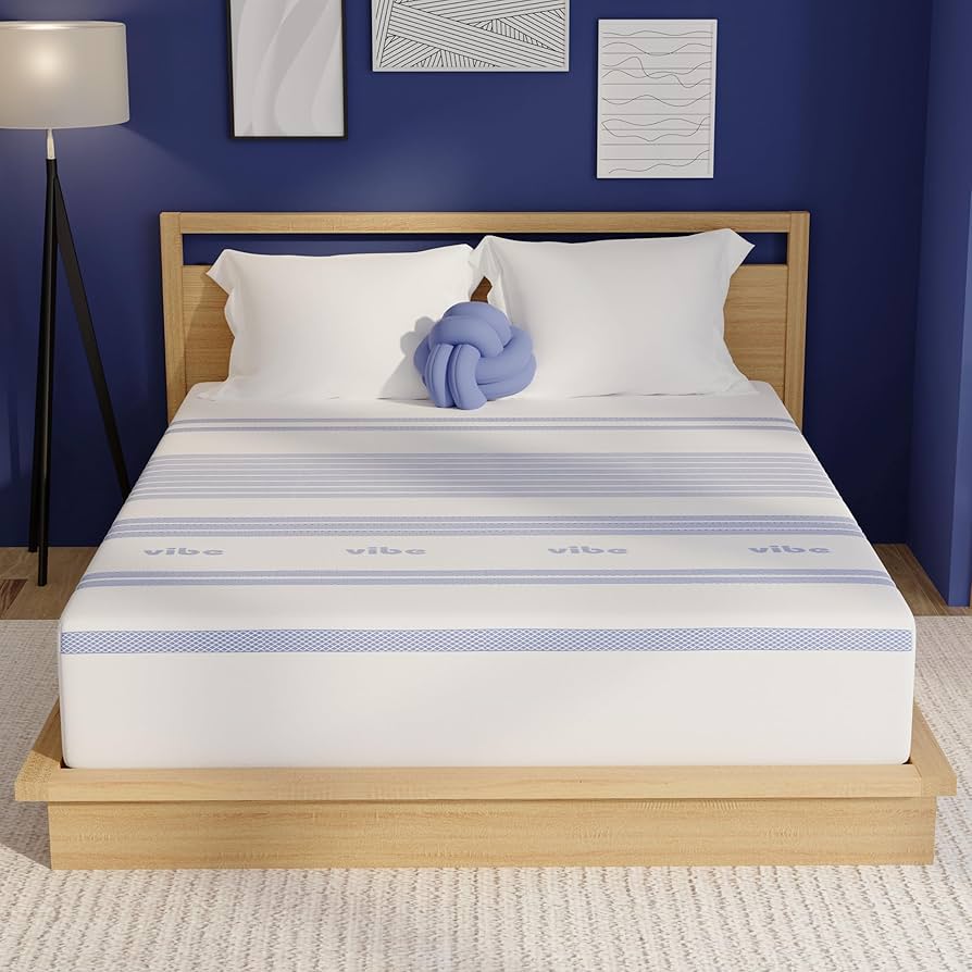Vibe Gel Memory Foam 12 Inch Mattress with Pillow Top