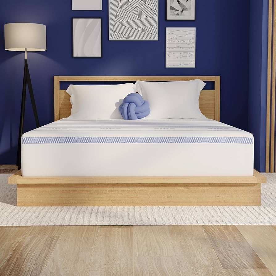 Vibe Gel Memory Foam Hybrid Mattress 12 Inch Queen