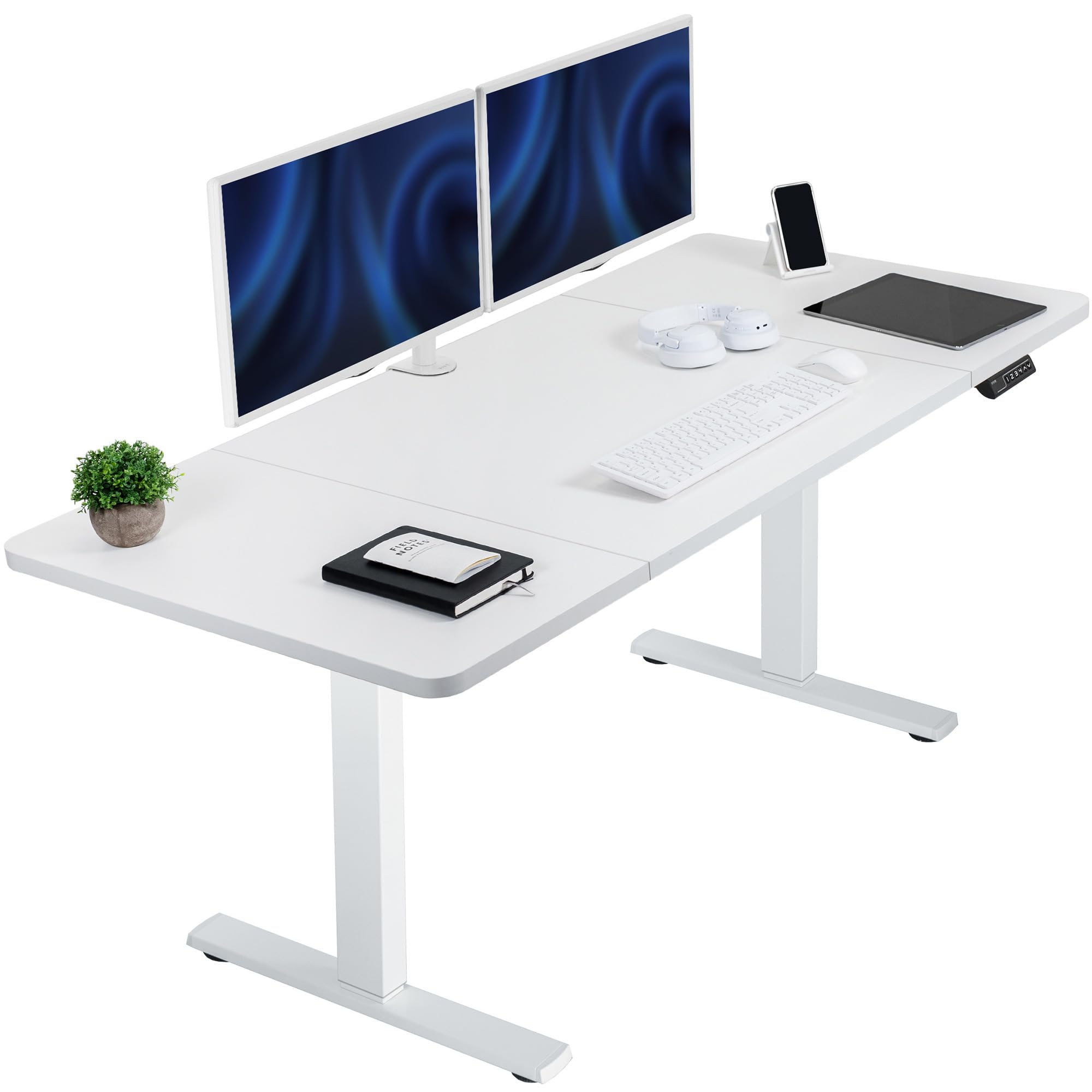 VIVO 60 x 30 Manual Crank Standing Desk