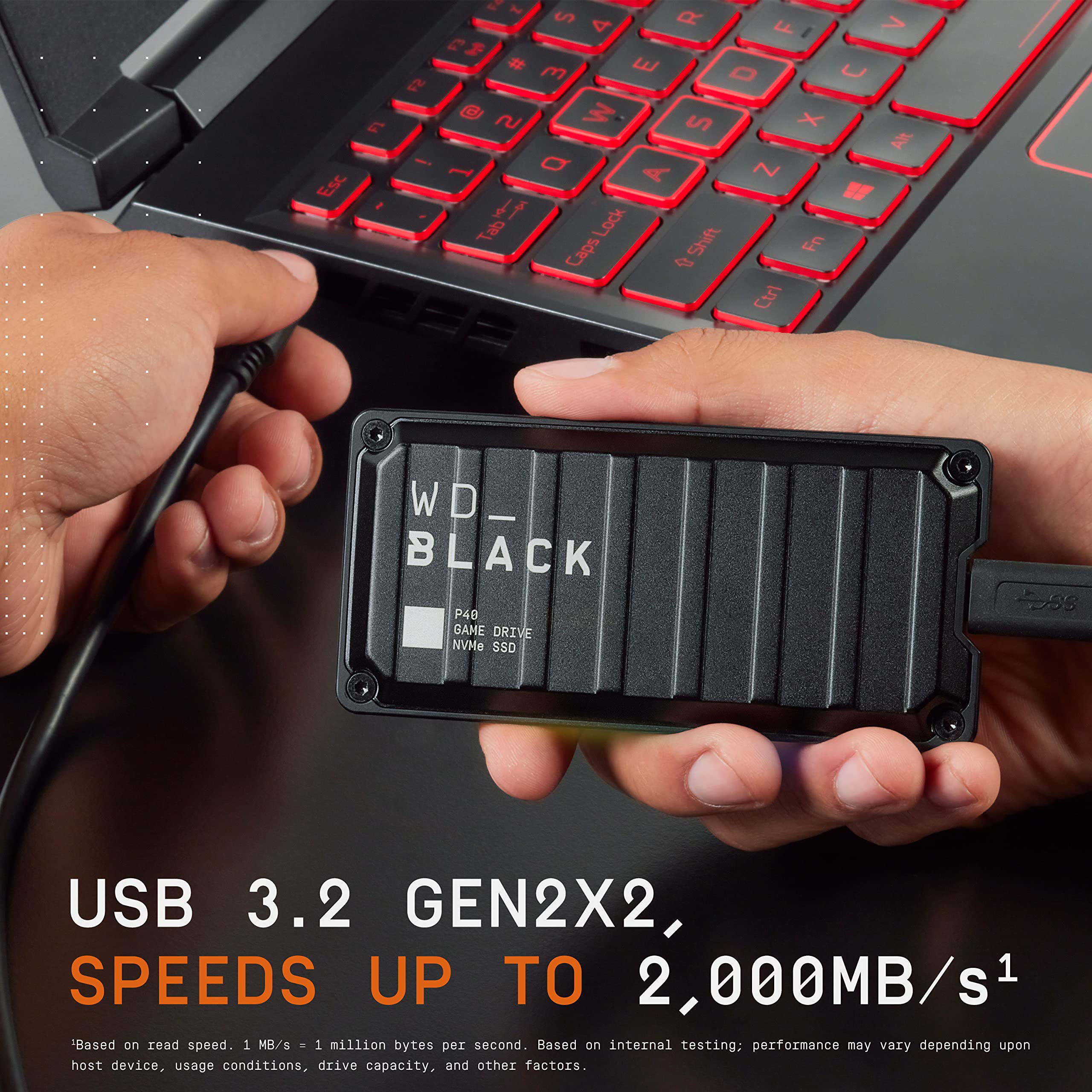 WD_BLACK 1TB P40 SSD