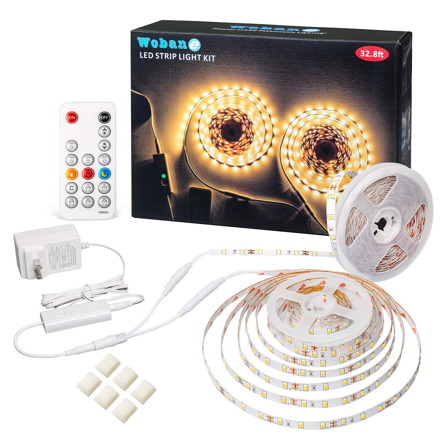 WOBANE 32.8ft LED Strip Lights