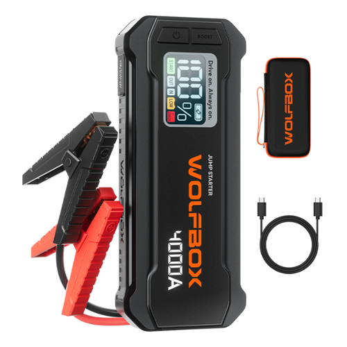 WOLFBOX 4000A 29600mAh Jump Starter