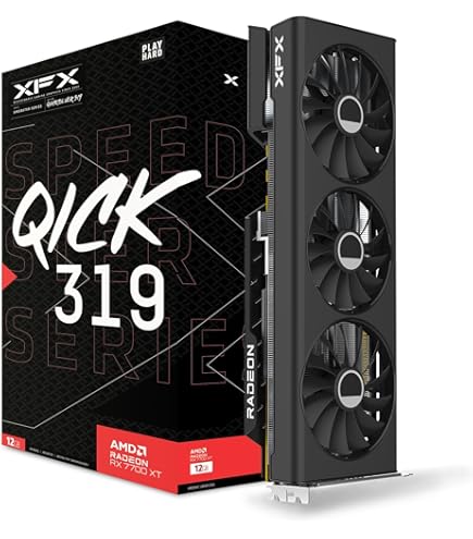 XFX Speedster SWFT210 AMD Radeon RX 7700 XT 12GB GDDR6