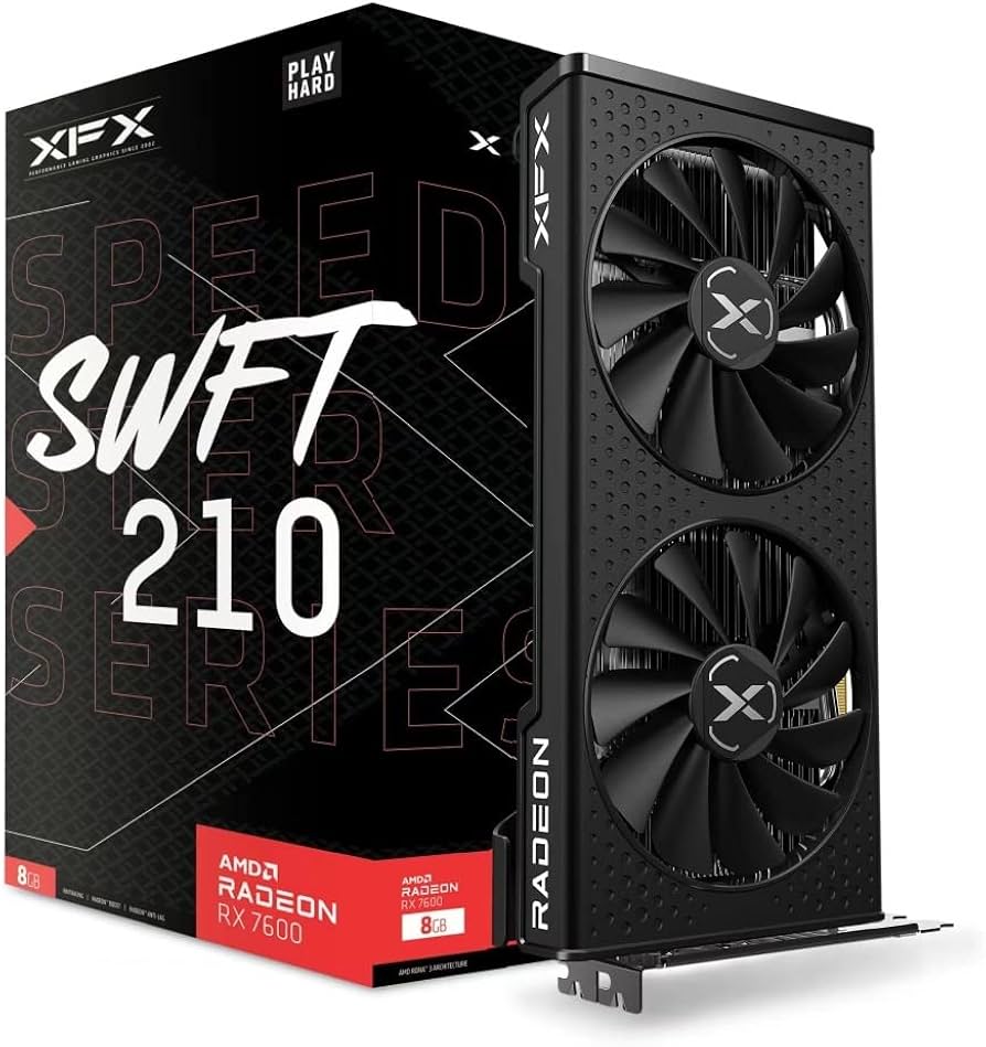 XFX Speedster SWFT210 Radeon RX 7600 CORE 8GB