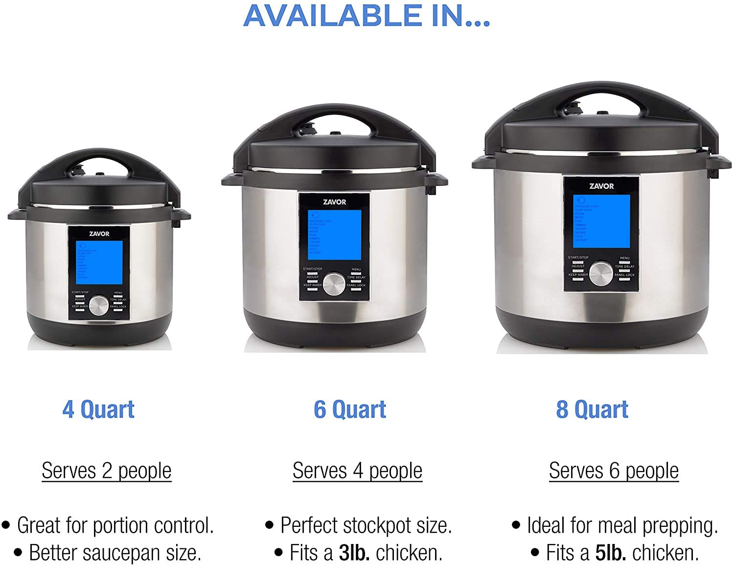 Zavor Lux LCD 6Qt Multi-Cooker