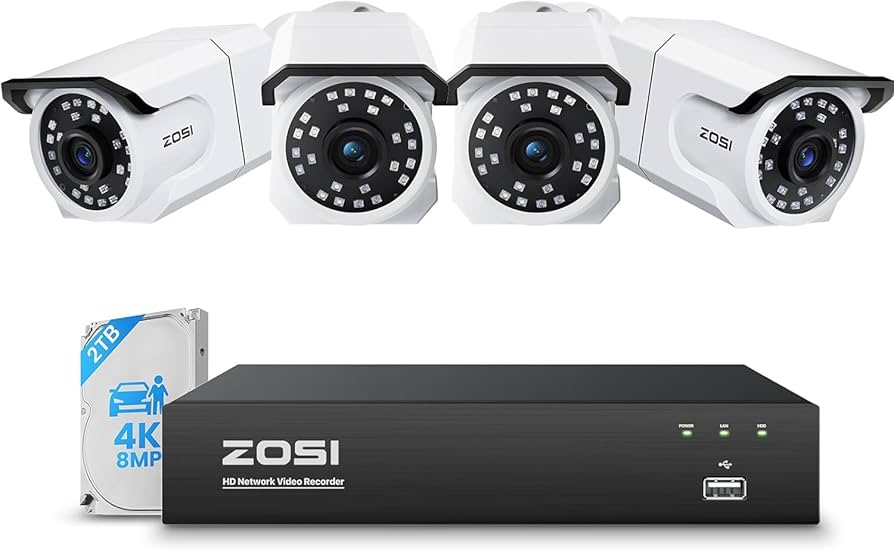 ZOSI 4K PoE Camera