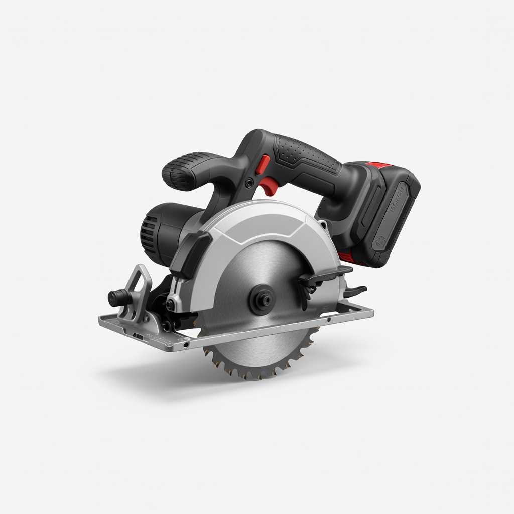 **Bosch CCS180-B15 18V Cordless Circular Saw** impresses with its 6-1/2-inch blade and robust 3,900 RPM performance, making it a solid mid-range choice for 2025. Its electronic motor protection prevents overheating, extending the tool’s lifespan, while the 50-degree bevel capacity
