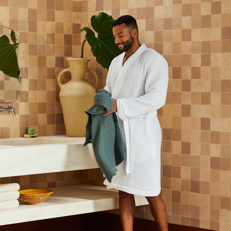 **Brooklinen Waffle Bathrobe**