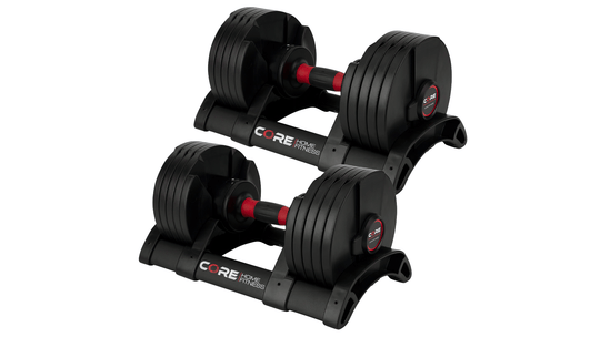 **Core Home Fitness Adjustable Dumbbell Set**