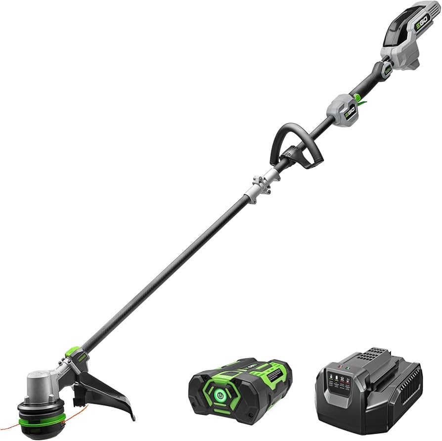 **EGO Power+ ST1521S** redefines cordless trimming with its powerful 56V ARC Lithium battery, rivaling gas models in performance. This 2025 favorite