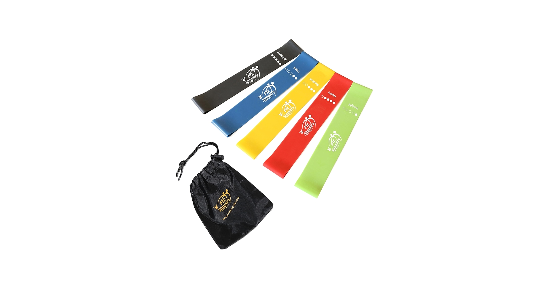 Yes4All Resistance Bands Set with Handles and Door Anchor