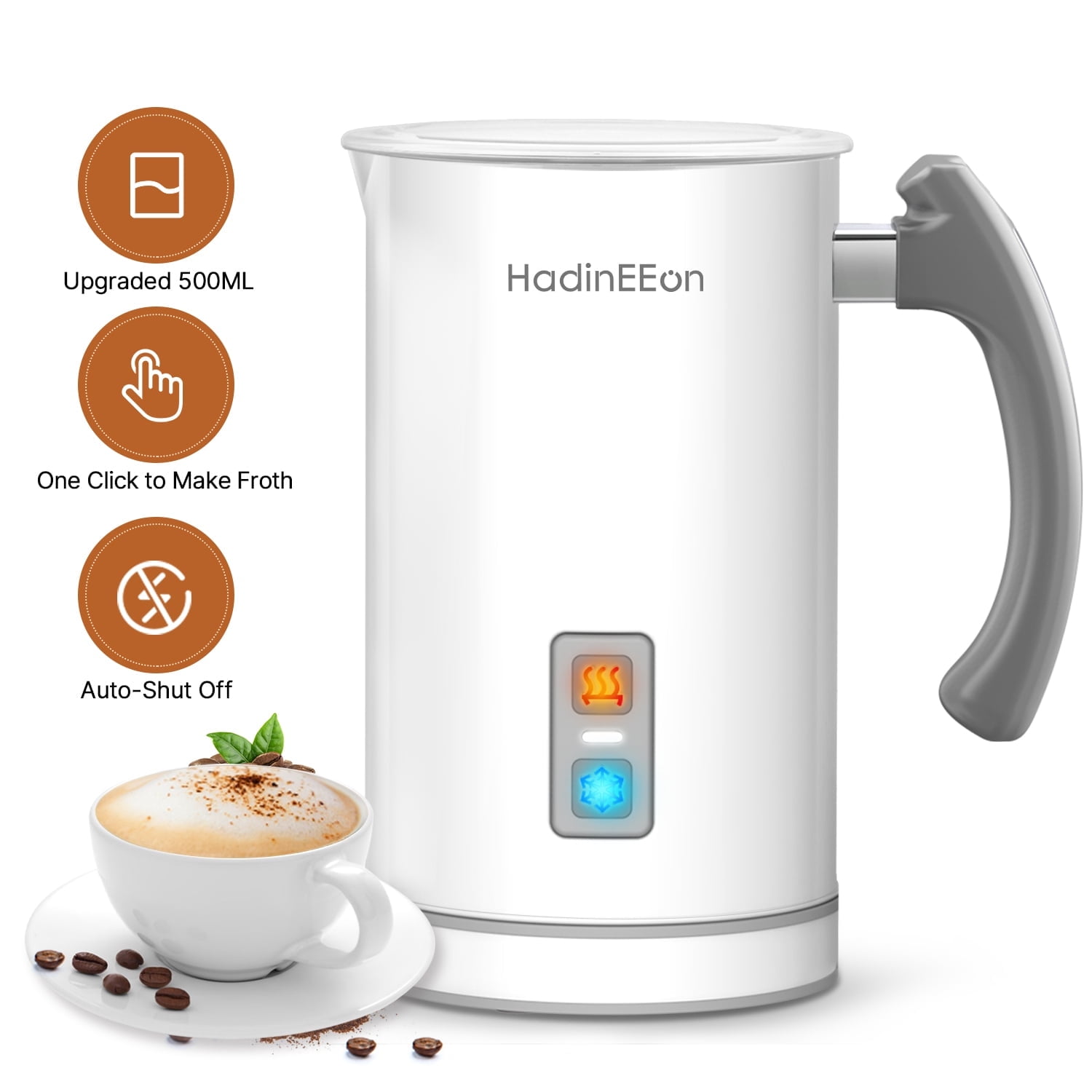 **Hadineeon Electric Milk Frother**