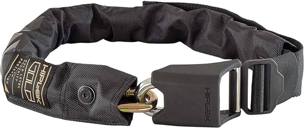 **Hiplok Gold Wearable Chain Lock**