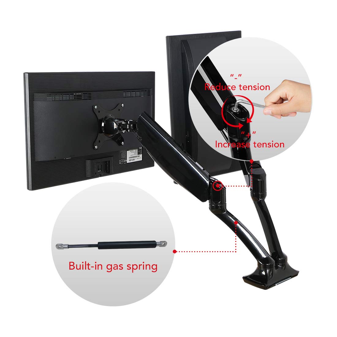**Loctek Monitor Arm Desk Mount**