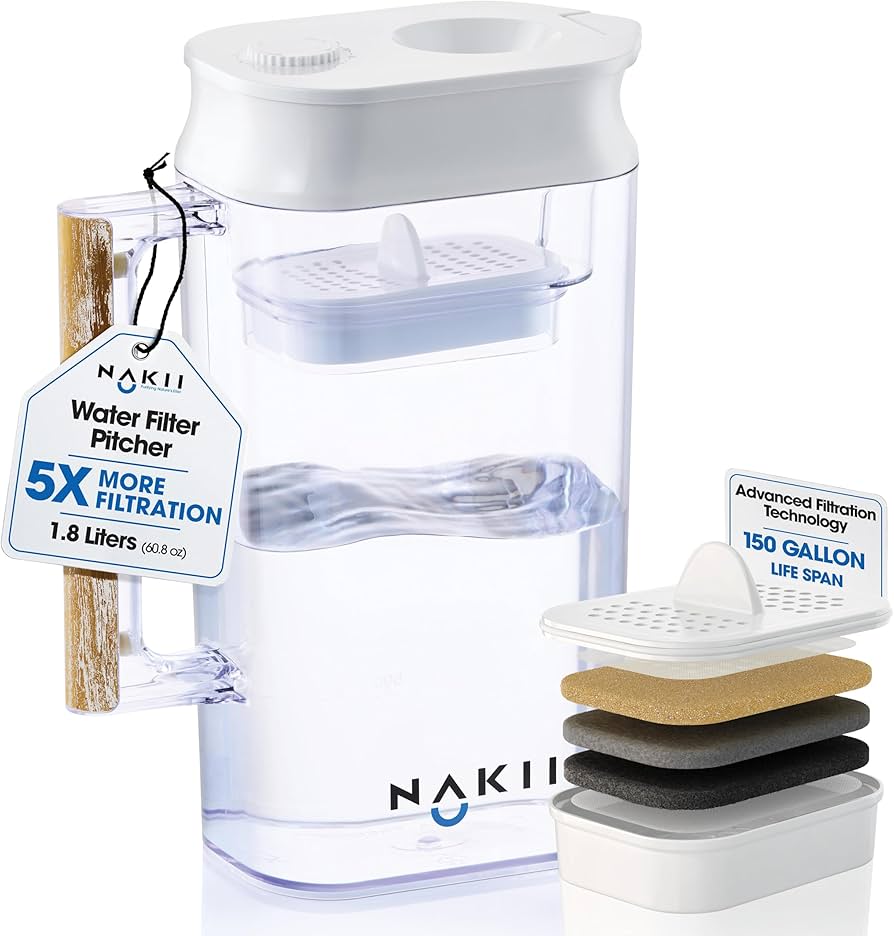 **Nakii Water Filter Pitcher**