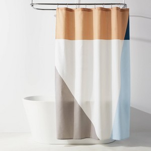 **Room Essentials Striped Shower Curtain** from Target
