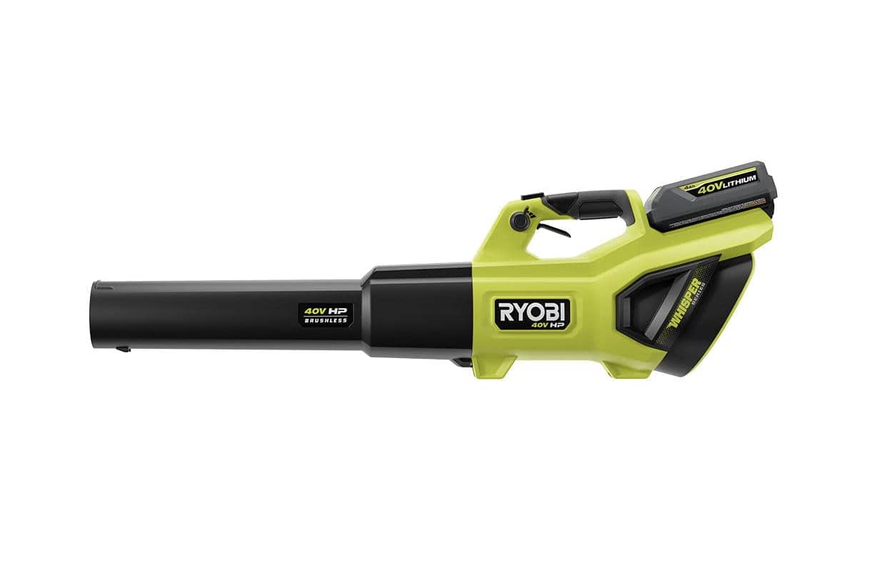**Ryobi RY404100 40V HP Brushless Cordless Blower**