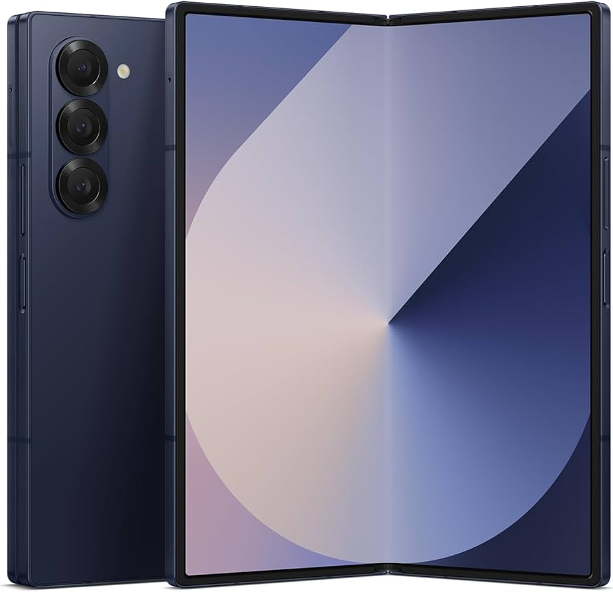 **Samsung Galaxy Z Fold 6** redefines multitasking for 2025 with its refined foldable design. The 7.6-inch inner AMOLED display